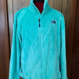 The North Face Plush Fleece Jacket - Aqua Teal